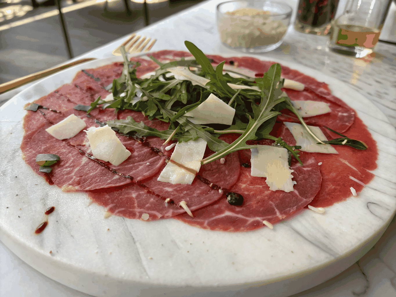 Carpaccio di Manzo Affumicato